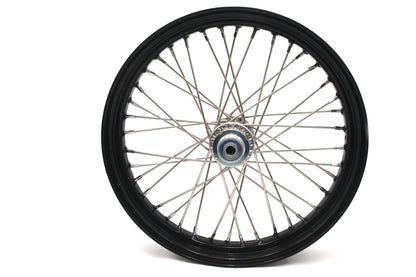 V-Twin XR 750 19 inch x 3-inch Rear Wheel with Black Rim for Harley Davidson W Models