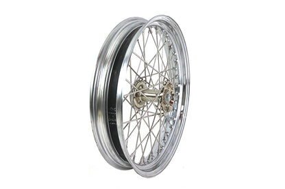 V-Twin WR 19 Inch x 3.00 Front Spool Wheel with Chrome Rim for Harley Davidson WL