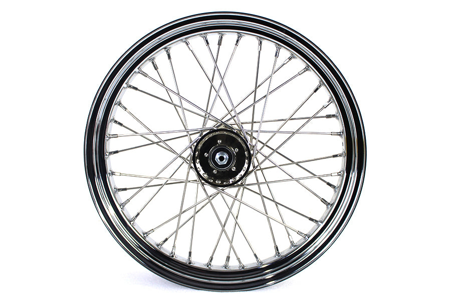 V-Twin WR 19 inch x 3.00 inch Front Spool Wheel for Harley Davidson K and XL Models