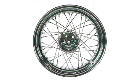 V-Twin 16 inch x 3.00 inch Replica Rear Spoke Wheel for Harley Davidson EL and FL Models