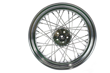 V-Twin 16 inch x 3.00 inch Replica Rear Spoke Wheel for Harley Davidson EL and FL Models