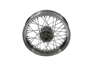 V-Twin Rear or Front 16 Inch x 3.50 Inch Spoke Wheel for Harley Davidson FX