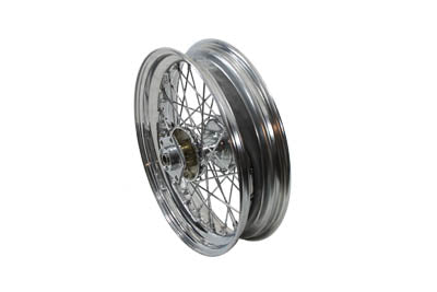 V-Twin Rear or Front 16 Inch x 3.50 Inch Spoke Wheel for Harley Davidson FX