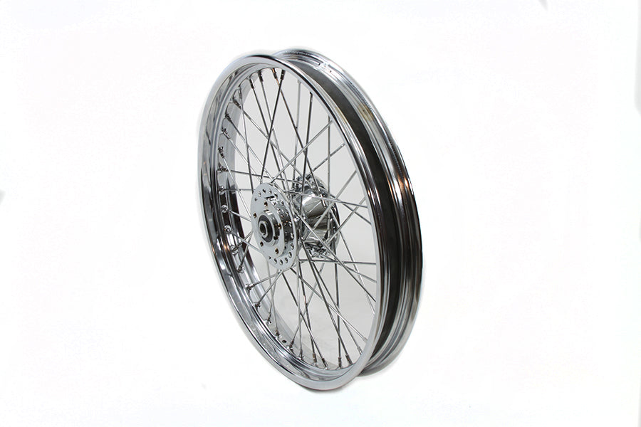 V-Twin 21 inch x 2.15 inch Front Spoke Wheel for Harley Davidson FX and FXE Models