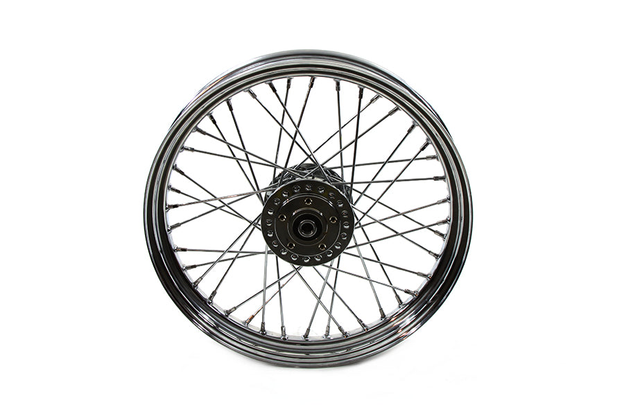 V-Twin 19 Inch x 2.50 Inch Front Spoke Wheel for Harley Davidson Fx and FXE Models