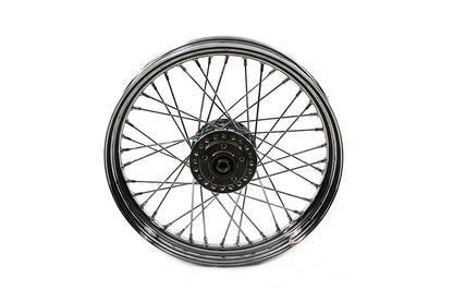 V-Twin 19 Inch x 2.50 Inch Front Spoke Wheel for Harley Davidson Fx and FXE Models