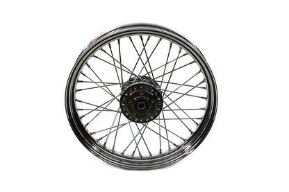 V-Twin 19 Inch x 2.50 Inch Front Spoke Wheel for Harley Davidson Fx and FXE Models