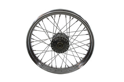 V-Twin 19 Inch x 2.50 Inch Front Spoke Wheel for Harley Davidson FX and XL Models
