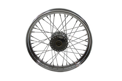 V-Twin 19 Inch x 2.50 Inch Front Spoke Wheel for Harley Davidson FX and XL Models