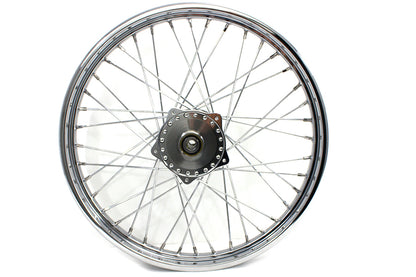 V-Twin 21 inch x 1.85 inch Front Spoke Wheel for Harley Davidson FX and XL Models