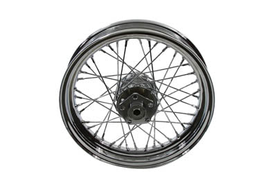 V-Twin 16 Inch x 3.00 Inch Rear Spoke Wheel for Harley Davidson FXR, FXST, FXE, XL