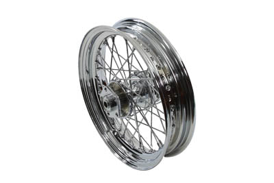 V-Twin 16 Inch x 3.00 Inch Rear Spoke Wheel for Harley Davidson FXR, FXST, FXE, XL