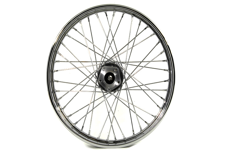 V-Twin 71330 21 Inch x 2.15 Inch Front Spoke Wheel for Harley Davidson FXW Models