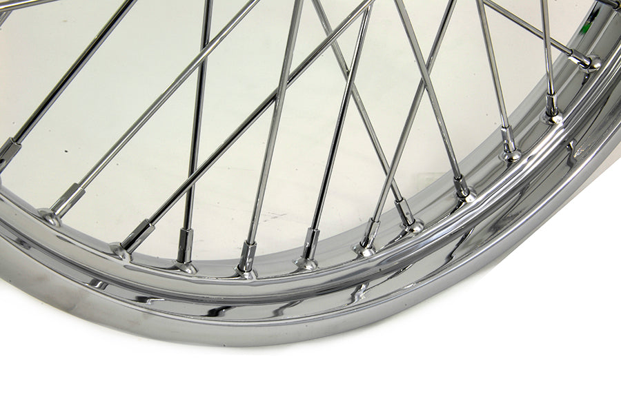 V-Twin 71330 21 Inch x 2.15 Inch Front Spoke Wheel for Harley Davidson FXW Models