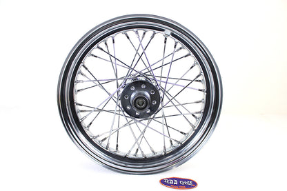 V-Twin 16 Inch x 3.00 Inch Rear Spoke Wheel for Harley Davidson XL Models - Part 63145