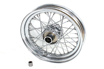 V-Twin 16 Inch x 3.00 Inch Front Spoke Wheel for Harley Davidson FXST & FXWG Models