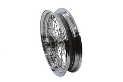 V-Twin 16 Inch x 3.00 Inch Rear Spoke Wheel for Harley Davidson XL, FXE, FXR