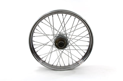 V-Twin 21 Inch x 2.15 Inch Front Spoke Wheel for Harley Davidson FXSTS Models