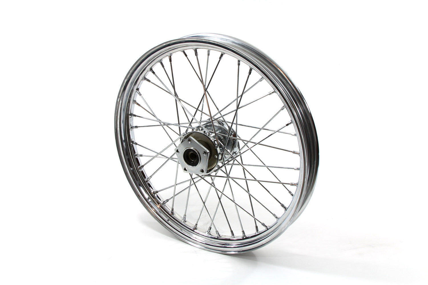 V-Twin 21 Inch x 2.15 Inch Front Spoke Wheel for Harley Davidson FXSTS Models