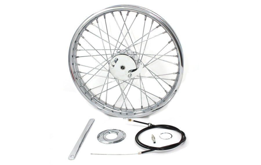V-Twin 19 inch x 1.85 inch Mini Brake Wheel with 5/8 inch Bearings