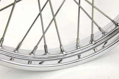 V-Twin 21 Inch x 2.15 Inch Front Spoke Wheel for Harley Davidson FXR