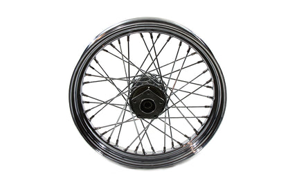 V-Twin 18 inch x 2.50 inch Front Spoke Wheel for Harley Davidson FXSTS
