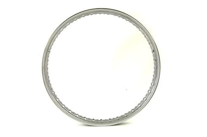 V-Twin 21 Inch x 1.85 Inch Rolled Edge Front Wheel Rim Chrome - Part 62-6041 by V-Twin