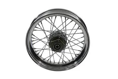 V-Twin 16 Inch x 3.50 Inch Rear Spoke Wheel for Harley Davidson FXR & FXST by V-Twin