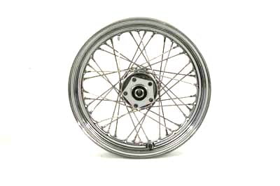 V-Twin 52-0216 16 x 3.50 in. Rear Spoke Wheel for Harley-Davidson FXR and FXST