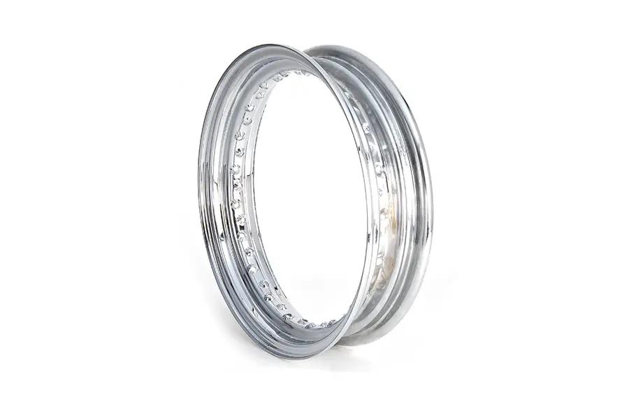 V-Twin 16 Inch x 3.00 Inch Rear Rim Drop Center with Small Side Valve Stem Hole by V-Twin