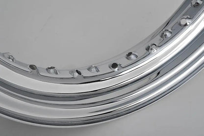 V-Twin 16 Inch x 3.00 Inch Rear Rim Drop Center with Small Side Valve Stem Hole by V-Twin