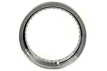 V-Twin 11207 16 Inch x 4.00 Inch Rear Drop Center Chrome Wheel Rim by V-Twin