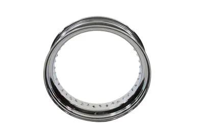 V-Twin 16 Inch x 4.50 Inch Rim Rear Drop Center - Chrome Finish by V-Twin