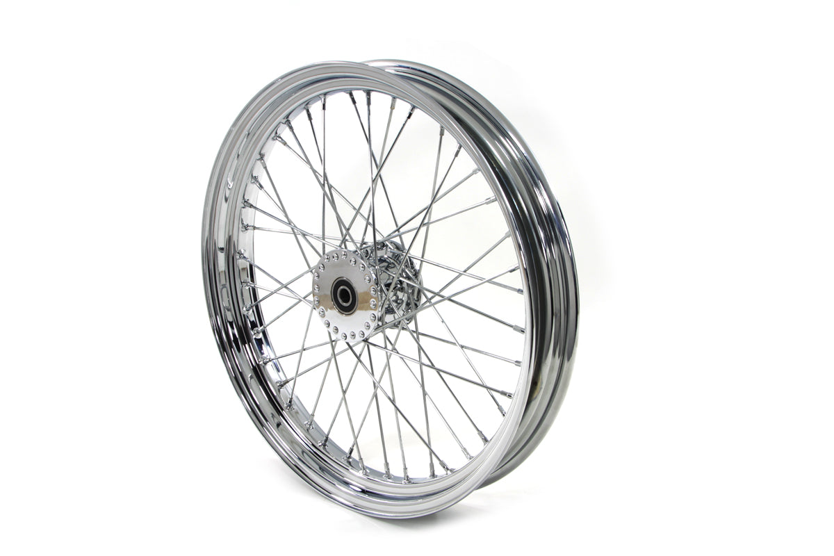 V-Twin 64447 23-Inch x 3-Inch Spool Front Wheel for Wyatt Gatling and Paughco Forks