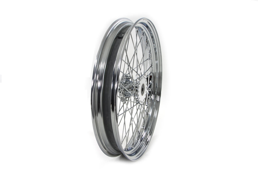 V-Twin 64447 23-Inch x 3-Inch Spool Front Wheel for Wyatt Gatling and Paughco Forks