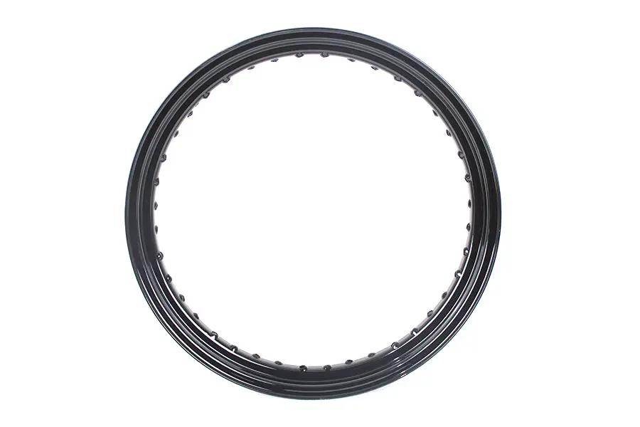V-Twin 11224B 19 Inch Drop Center Black Wheel Rim for Motorcycle by V-Twin
