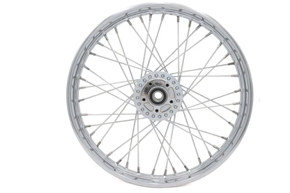 V-Twin 21 inch x 2.15 inch Front Wheel Assembly Chrome - Part 64560 by V-Twin