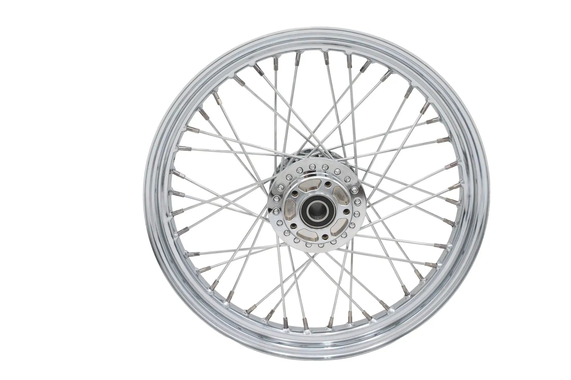 V-Twin 19 Inch Front Wheel Assembly Chrome - Part 64548 by V-Twin