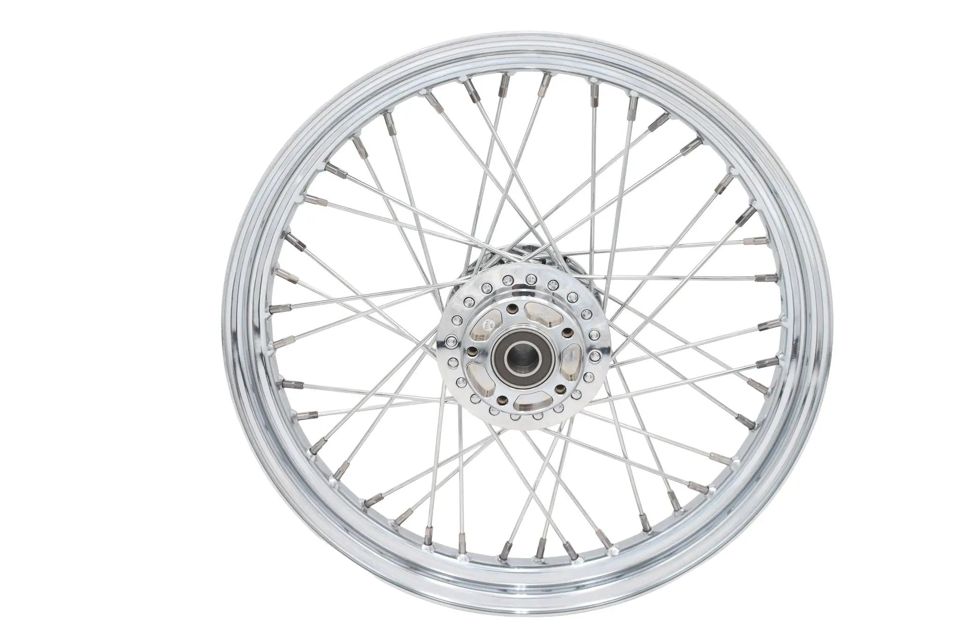 V-Twin 19 Inch Front Wheel Assembly Chrome - Part 64548 by V-Twin