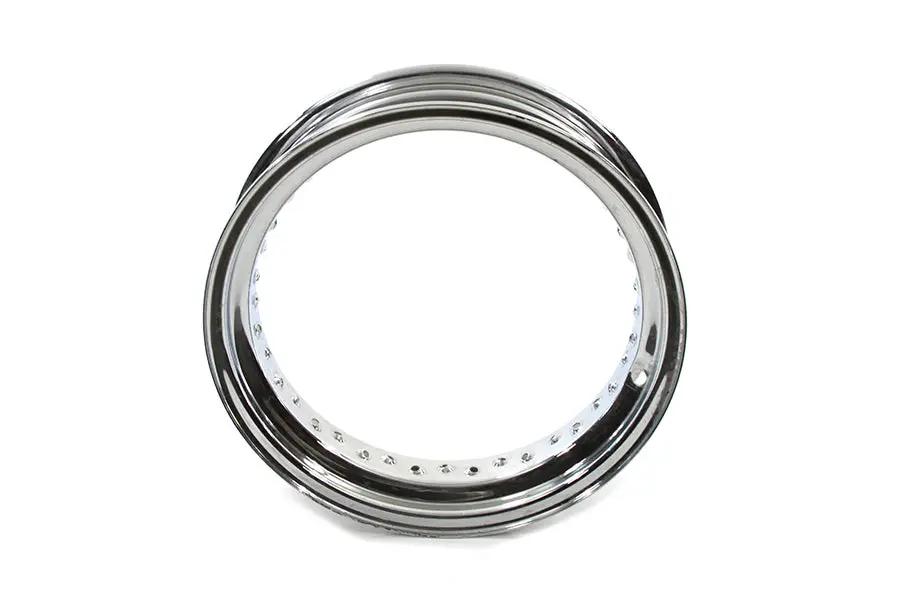 V-Twin 16 Inch x 4.00 Inch Rear Drop Center Wheel Rim - Part Number S4220 by V-Twin