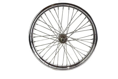 V-Twin 21 Inch WR Front Spool Wheel Chrome for Harley Davidson W Models by V-Twin