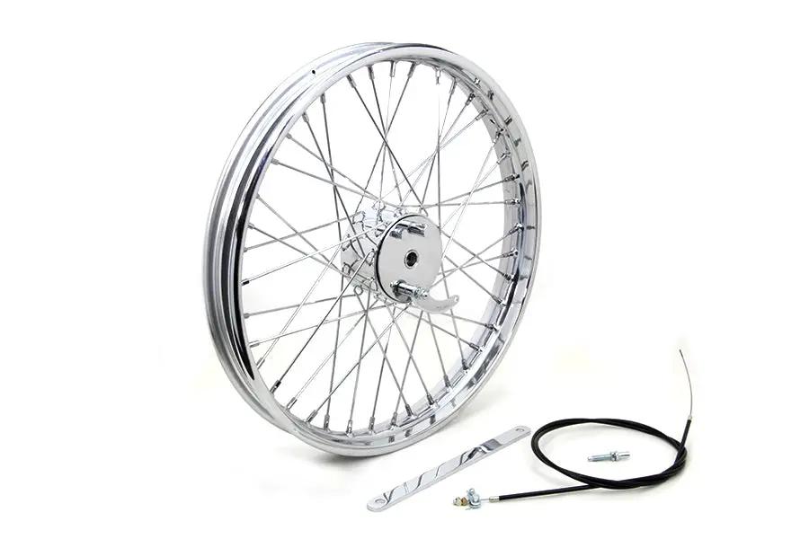 V-Twin 21 inch x 1.85 inch Mini Brake Wheel with Heavy Duty Bearings and Laced Spokes by V-Twin