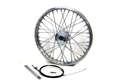 V-Twin 21 inch x 1.85 inch Mini Brake Wheel with Heavy Duty Bearings and Laced Spokes by V-Twin