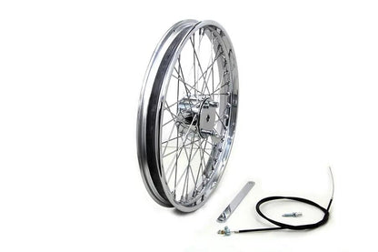 V-Twin 21 inch x 1.85 inch Mini Brake Wheel with Heavy Duty Bearings and Laced Spokes by V-Twin