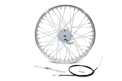 V-Twin 21 inch x 1.85 inch Mini Brake Wheel with Heavy Duty Bearings and Laced Spokes by V-Twin