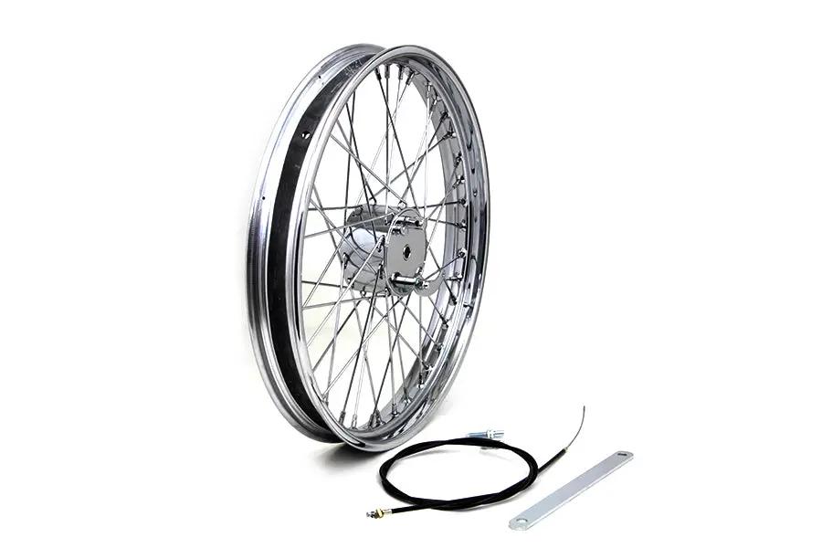 V-Twin 21 Inch x 2.15 Inch Mini Brake Wheel with Drum Brake Design by V-Twin