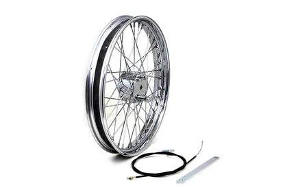 V-Twin 21 Inch x 2.15 Inch Mini Brake Wheel with Drum Brake Design by V-Twin