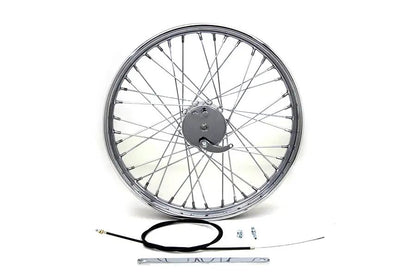 V-Twin 21 Inch x 2.15 Inch Mini Brake Wheel with Drum Brake Design by V-Twin
