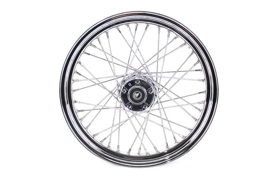 V-Twin 19 Inch x 3.00 Inch Rear Flat Track Wheel for Harley Davidson XL - Part 61082 by V-Twin