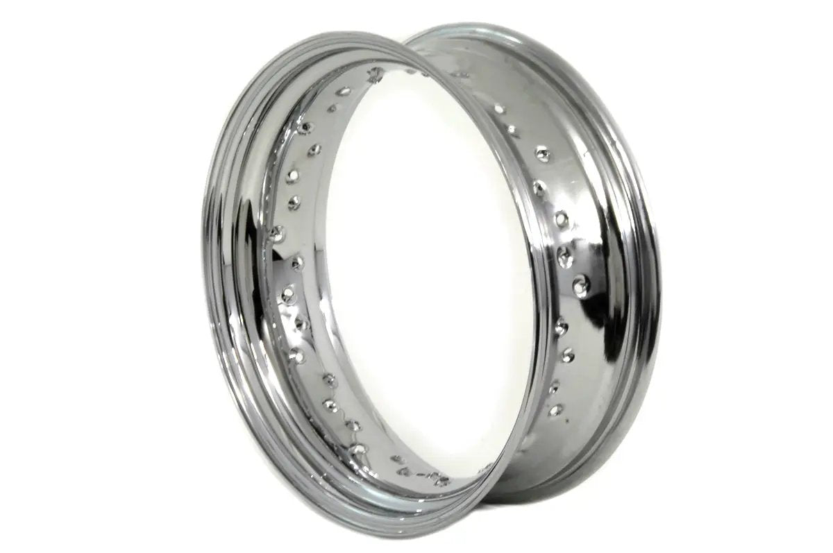 V-Twin 16 inch x 5 inch Rear Chrome Rim for Harley Davidson FLT - Part #11227 by V-Twin